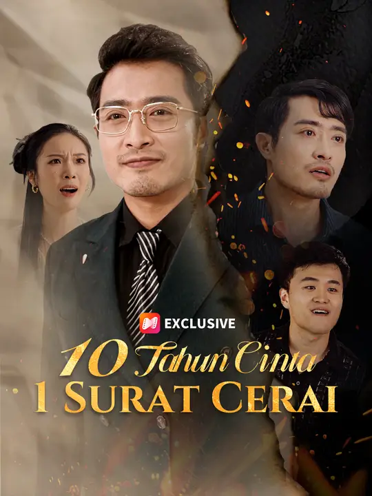 Poster 10 Tahun Cinta, 1 Surat Cerai