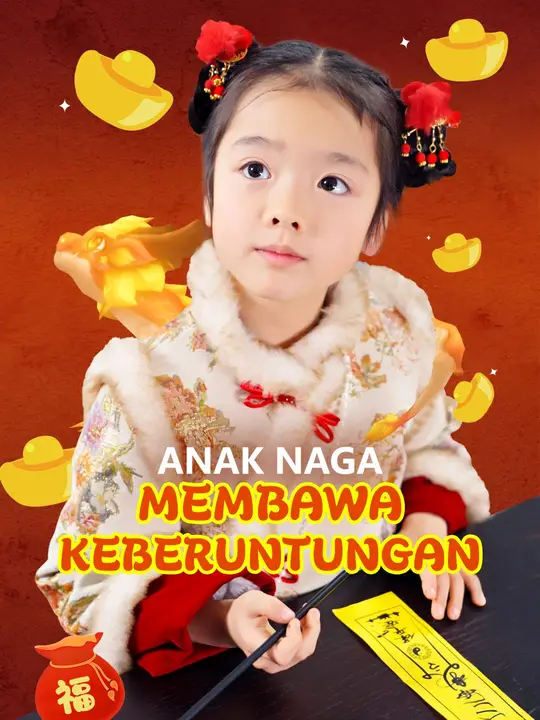 Poster Anak Naga Membawa Keberuntungan