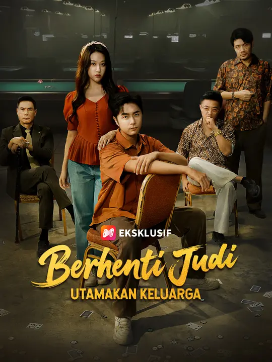 Poster Berhenti Judi, Utamakan Keluarga