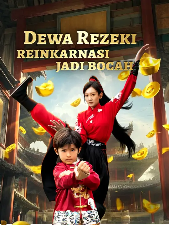 Poster Dewa rezeki reinkarnasi jadi bocah