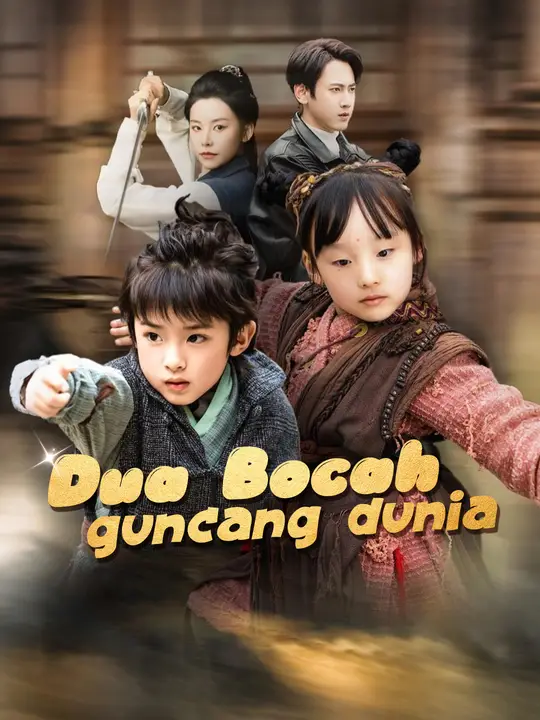 Poster Dua Bocah Guncang Dunia