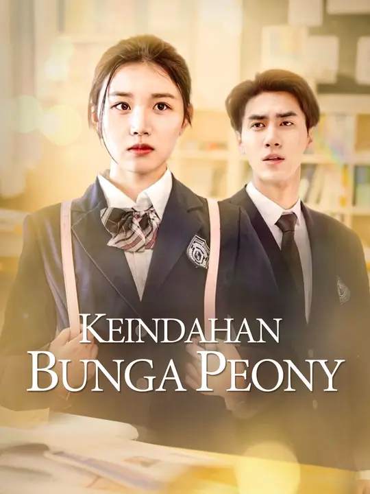 Poster Keindahan Bunga Peony