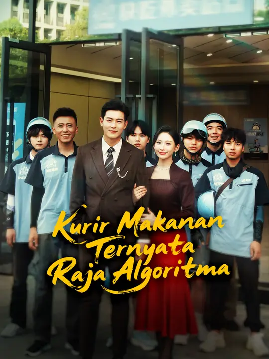 Poster Kurir Makanan Ternyata Raja Algoritma