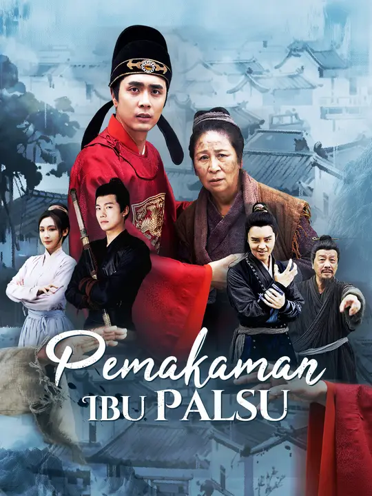 Poster Pemakaman ibu palsu