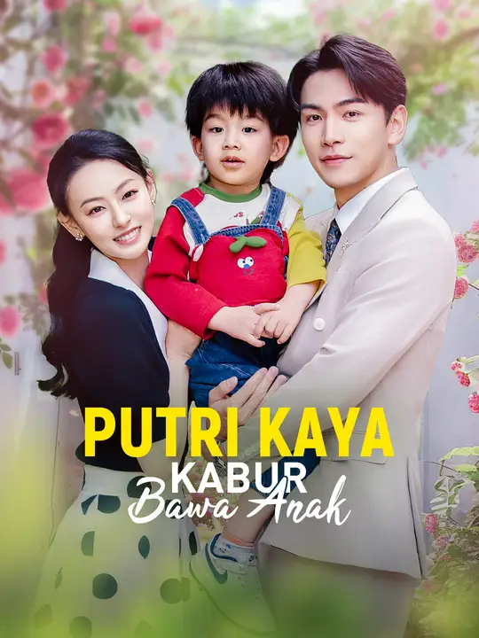 Poster Putri Kaya Kabur Bawa Anak