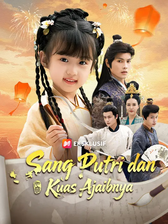 Poster Sang Putri dan Kuas Ajaibnya