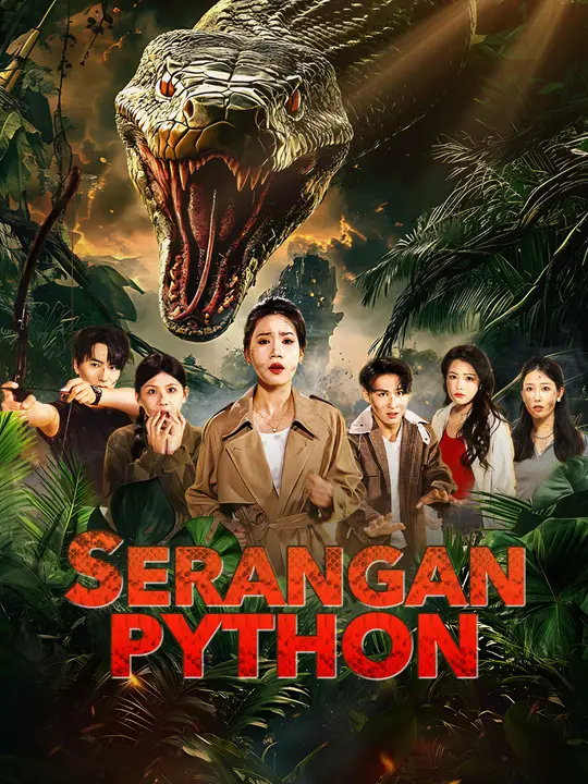 Poster Serangan Python