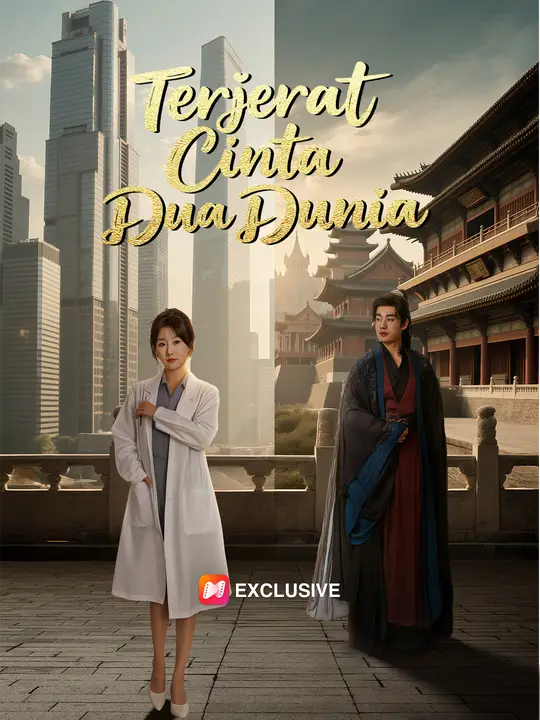 Poster Terjerat Cinta Dua Dunia