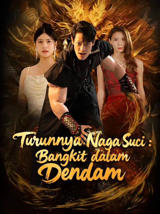 Poster Turunnya Naga Suci: Bangkit dalam Dendam