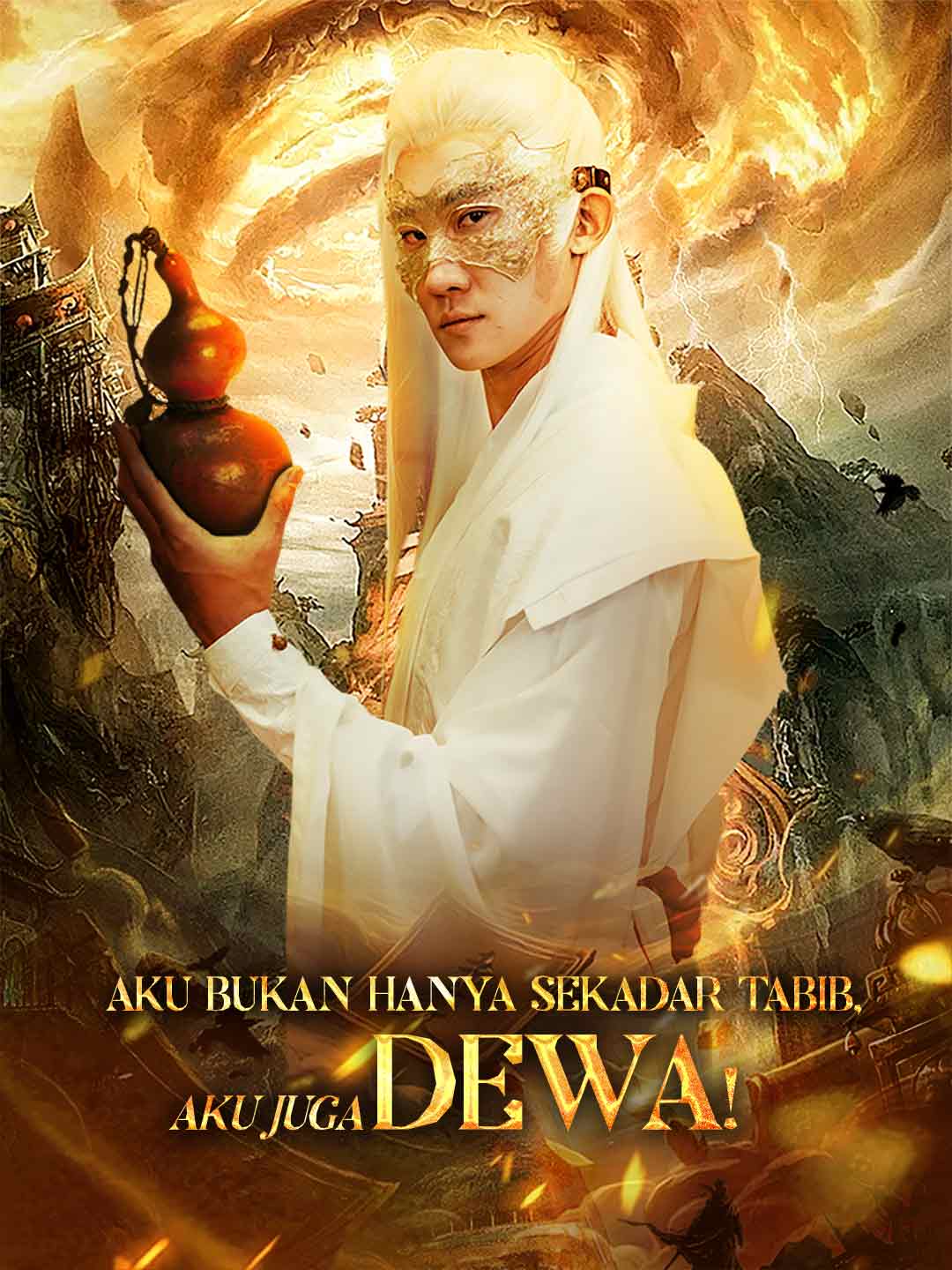 Poster Aku Bukan Hanya Sekadar Tabib,  Aku Juga Dewa!