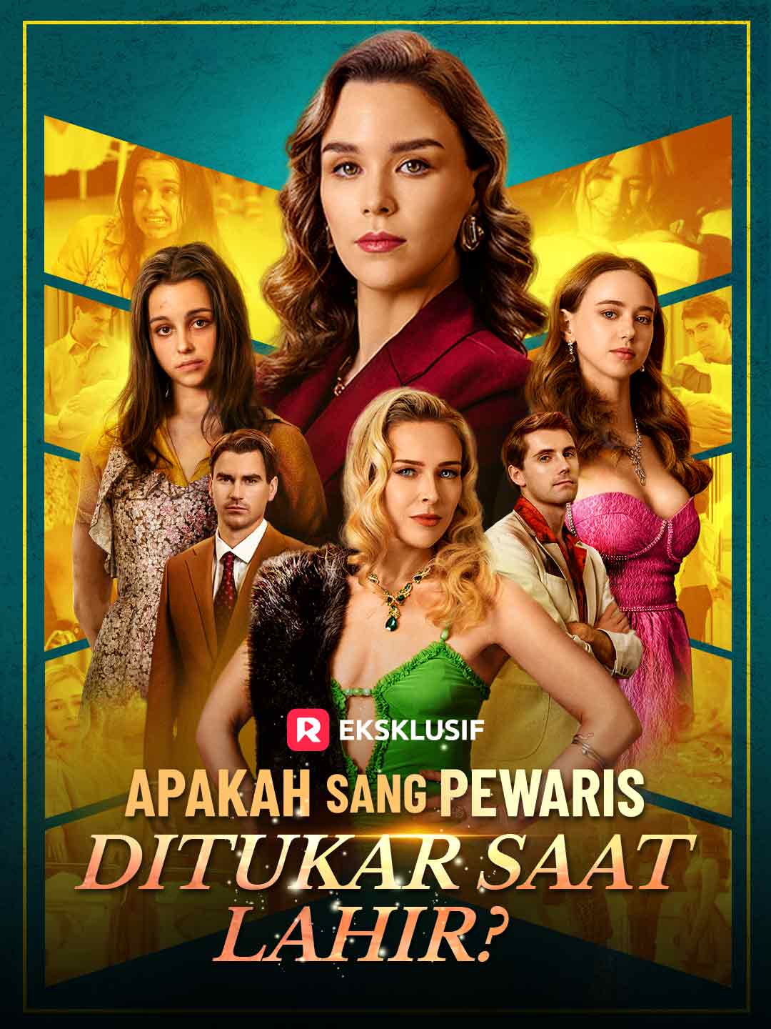 Poster Apakah Sang Pewaris Tertukar saat Lahir?