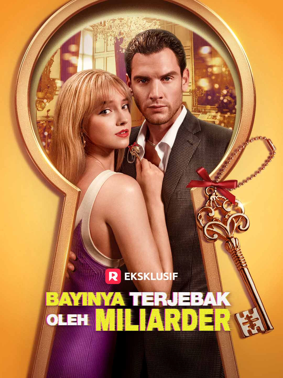 Poster Bayinya Terjebak oleh Miliarder