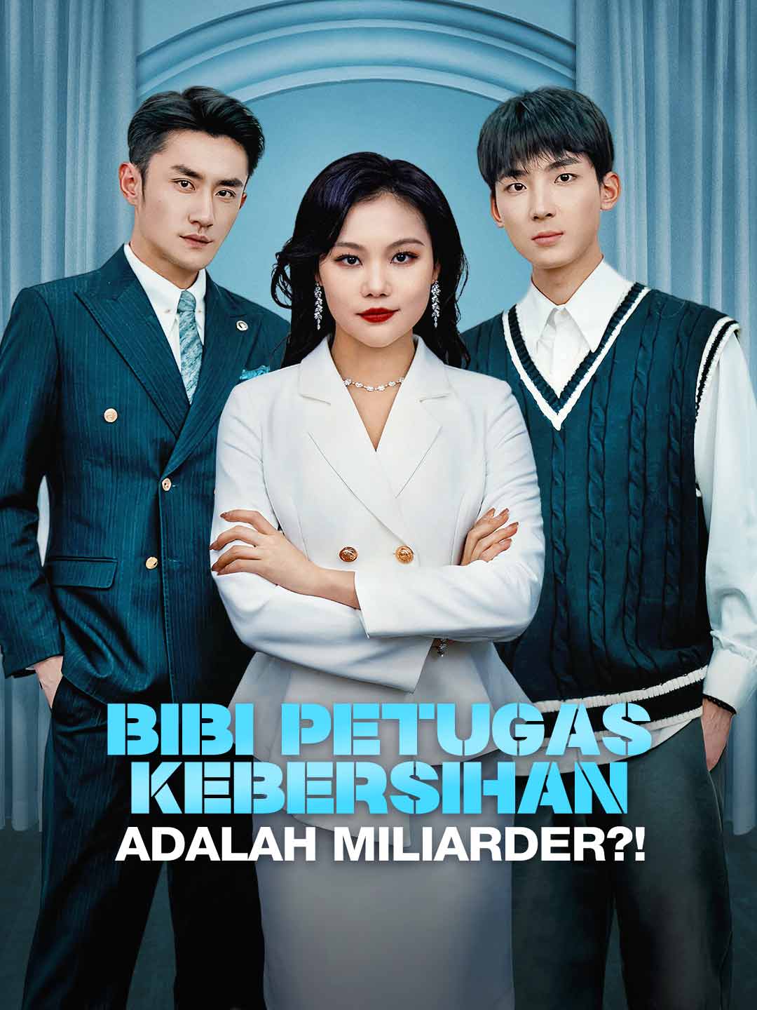 Poster Bibi Petugas Kebersihan Adalah Miliarder?!