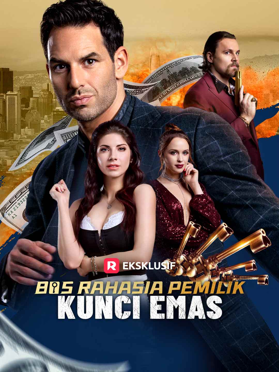 Poster [ PEMILIK LIMA KUNCI RAHASIA ]Bos Rahasia Pemilik Kunci Emas
