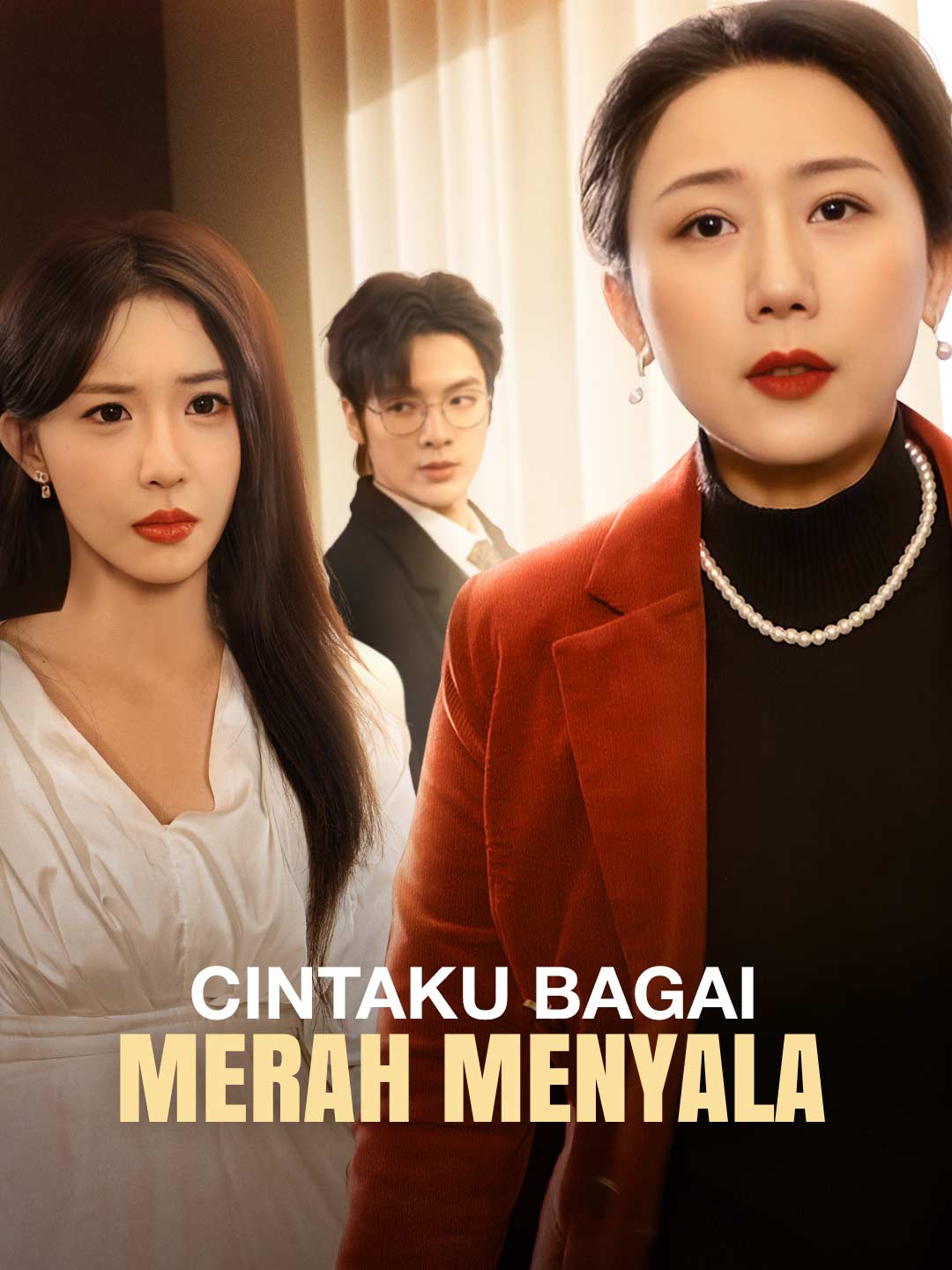 Poster Cintaku Bagai Merah Menyala