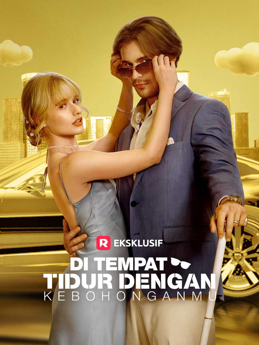 Poster Di Tempat Tidur dengan Kebohonganmu