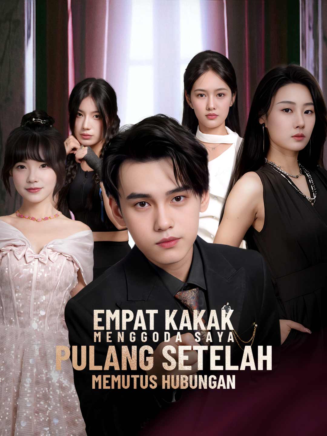 Poster Empat Kakak Menggoda Saya Pulang Setelah Memutus Hubungan