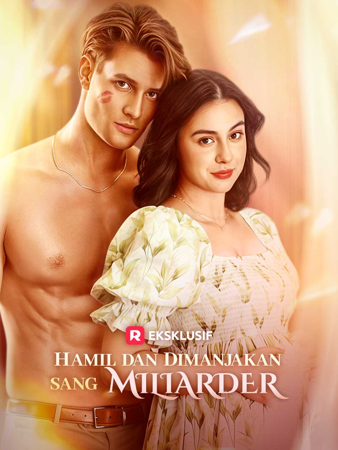 Poster Hamil dan Dimanjakan Sang Miliarder
