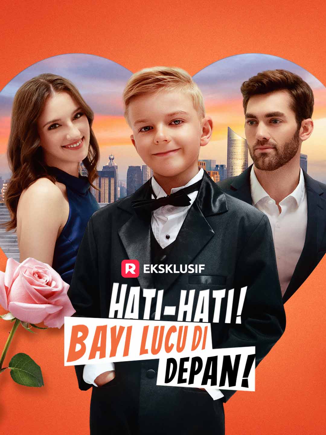 Poster Hati-hati! Bayi Lucu di Depan!