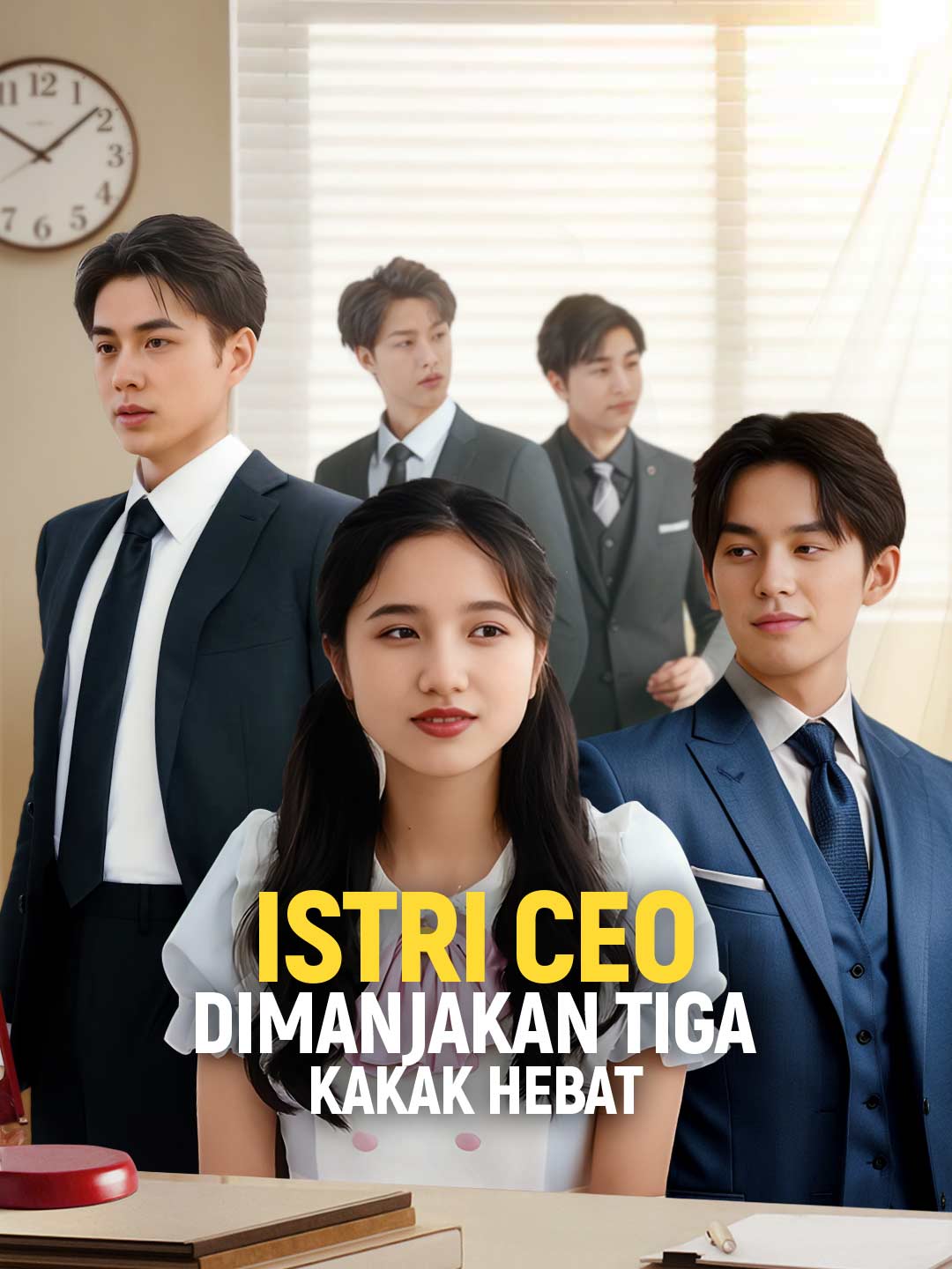 Poster Istri CEO Dimanjakan Tiga Kakak Hebat