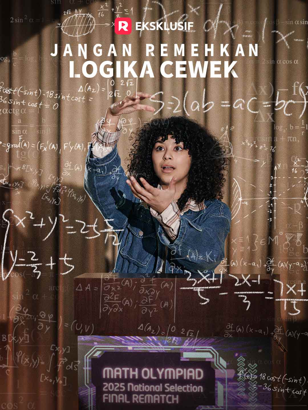 Poster Jangan Remehkan Logika Cewek