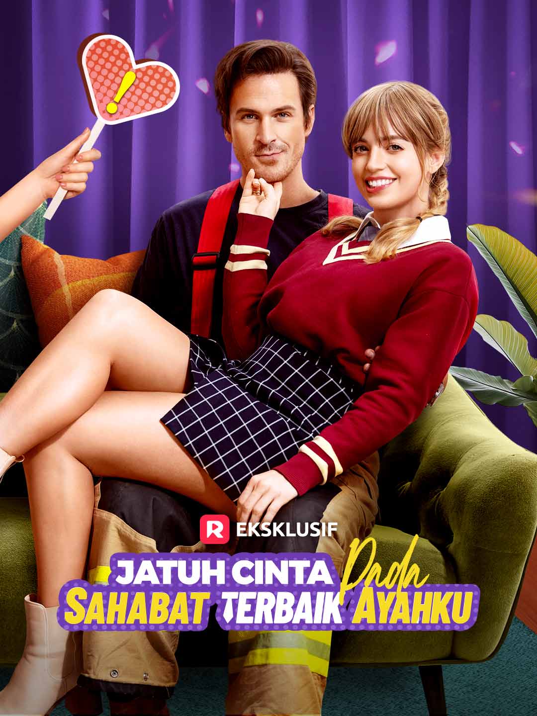 Poster Jatuh Cinta pada Sahabat Ayahku