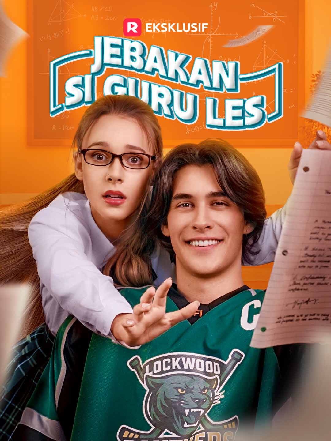 Poster Jebakan si Guru Les