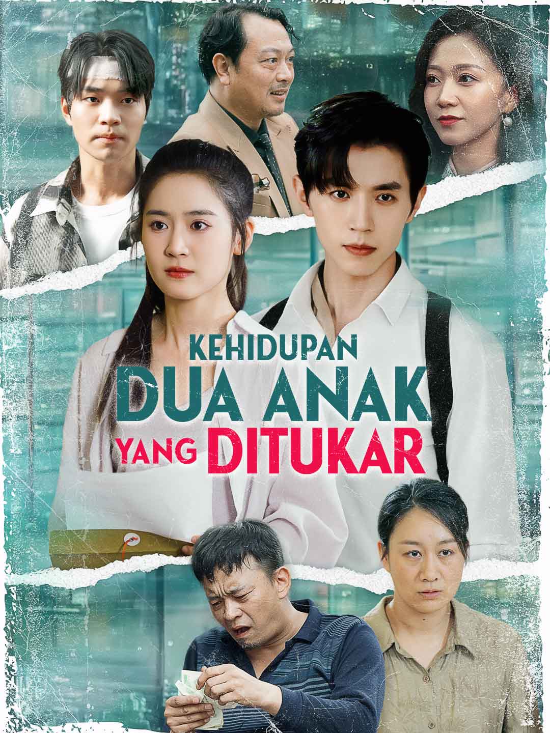 Poster Kehidupan Dua Anak yang Ditukar