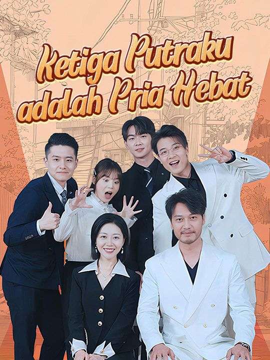 Poster Ketiga Putraku adalah Pria Hebat