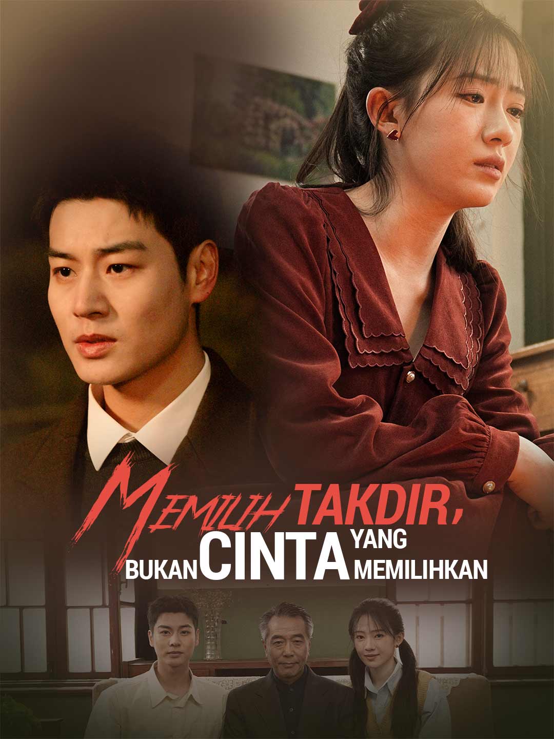 Poster Memilih Takdir, Bukan Cinta yang Memilihkan