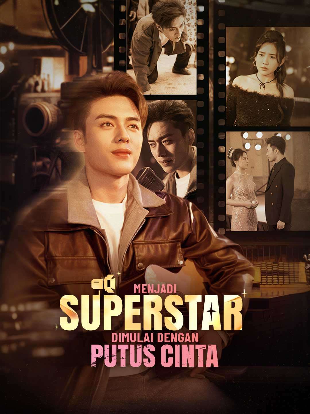 Poster Menjadi Superstar Dimulai dengan Putus Cinta