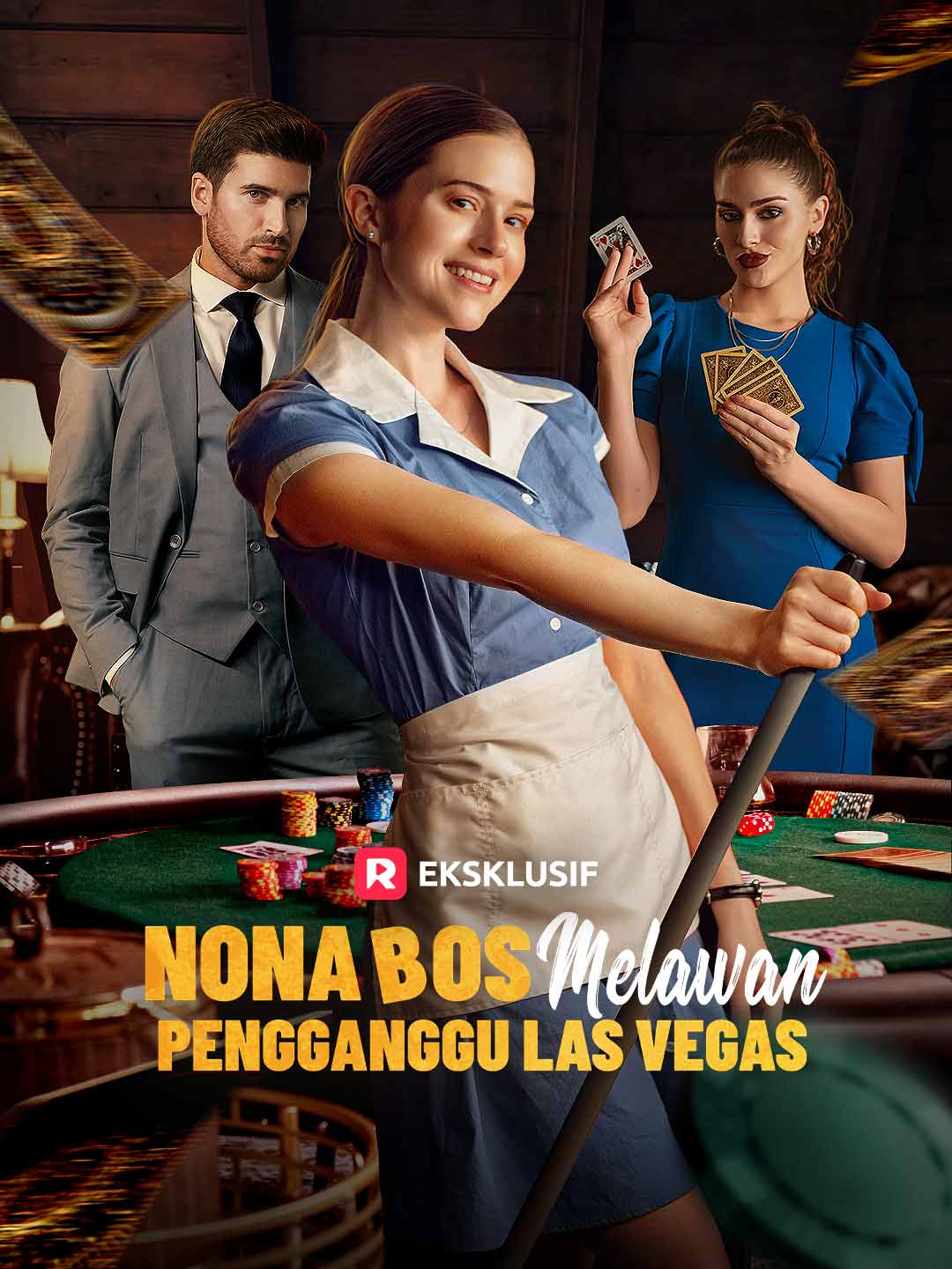 Poster Nona Bos Melawan Pengganggu Las Vegas