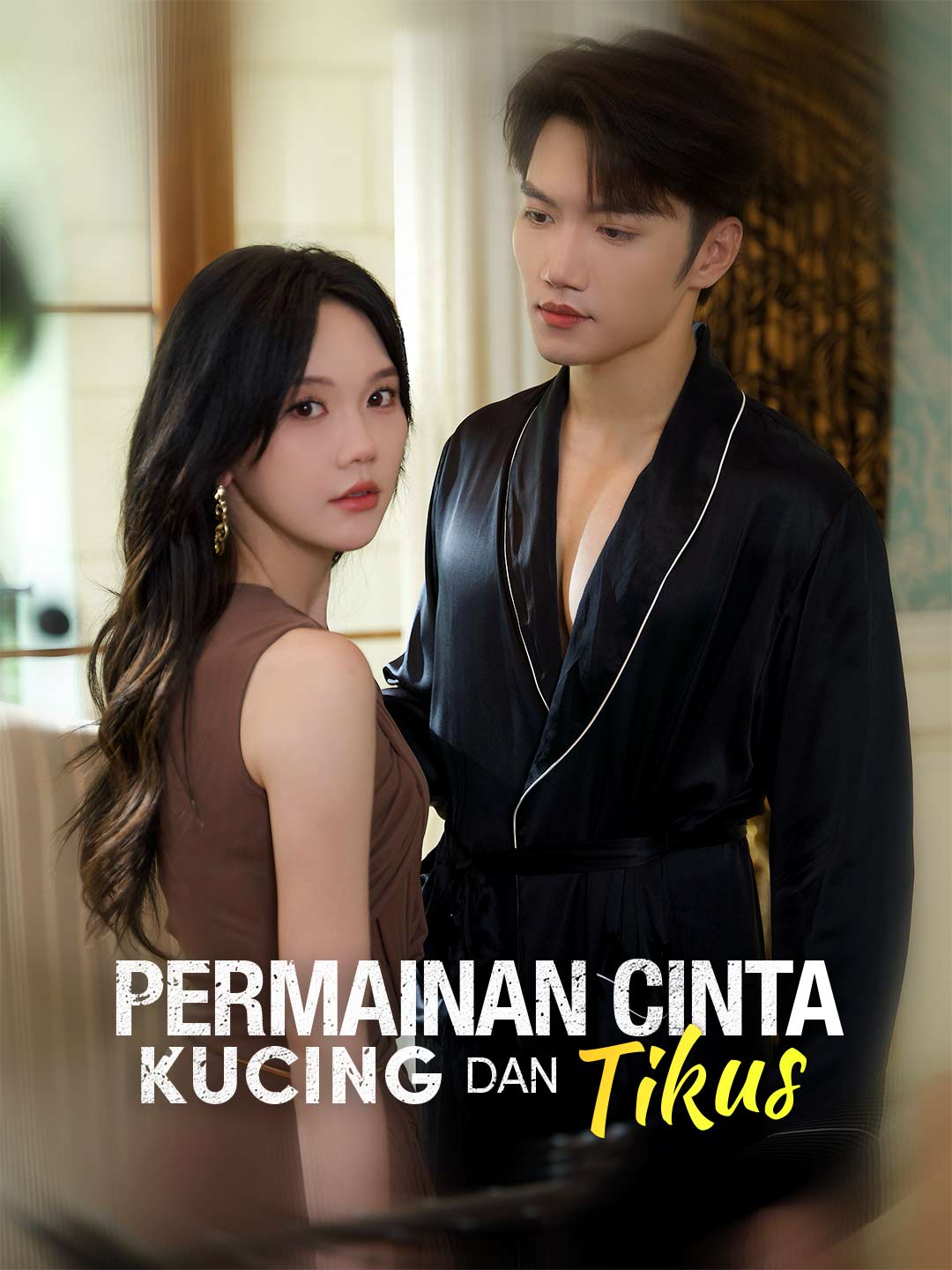 Poster Permainan Cinta Kucing dan Tikus