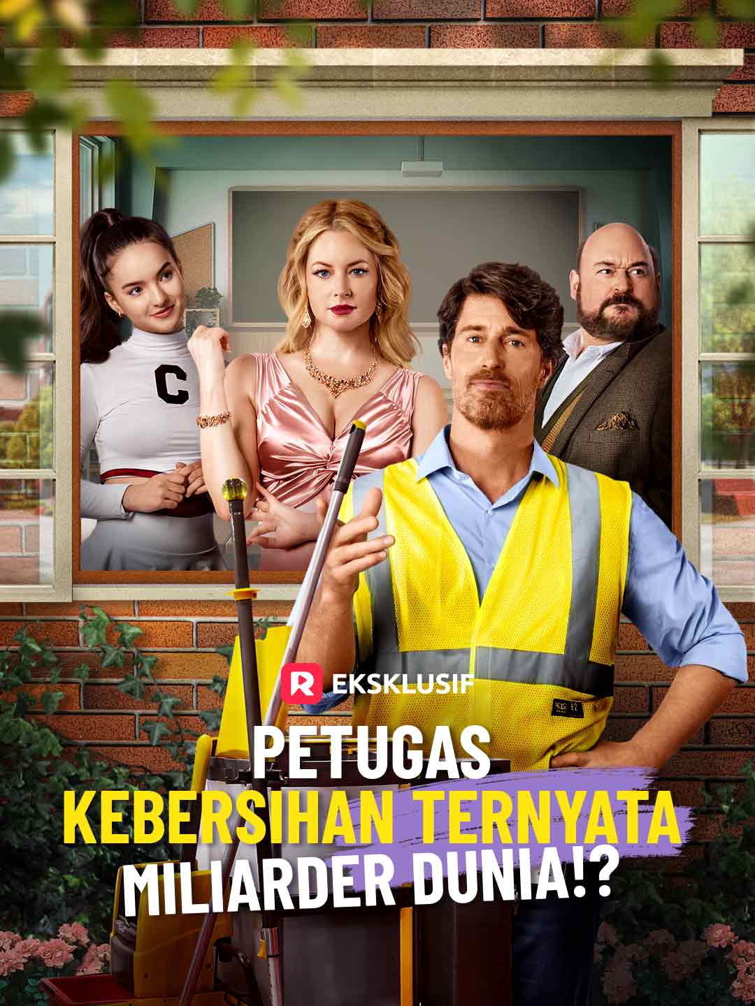 Poster Petugas Kebersihan Ternyata Miliarder Dunia!?