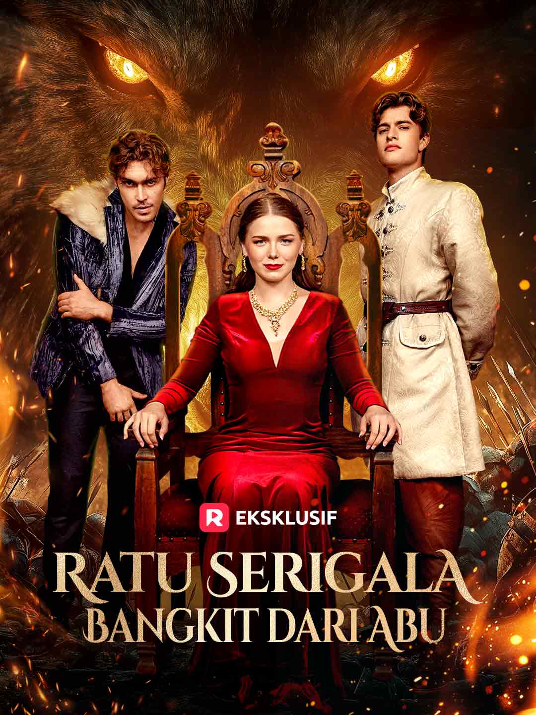 Poster Ratu Serigala Bangkit dari Abu