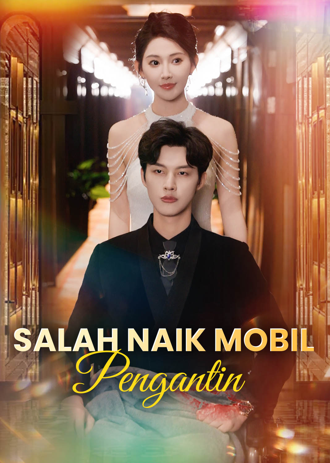 Poster Salah Naik Mobil Pengantin