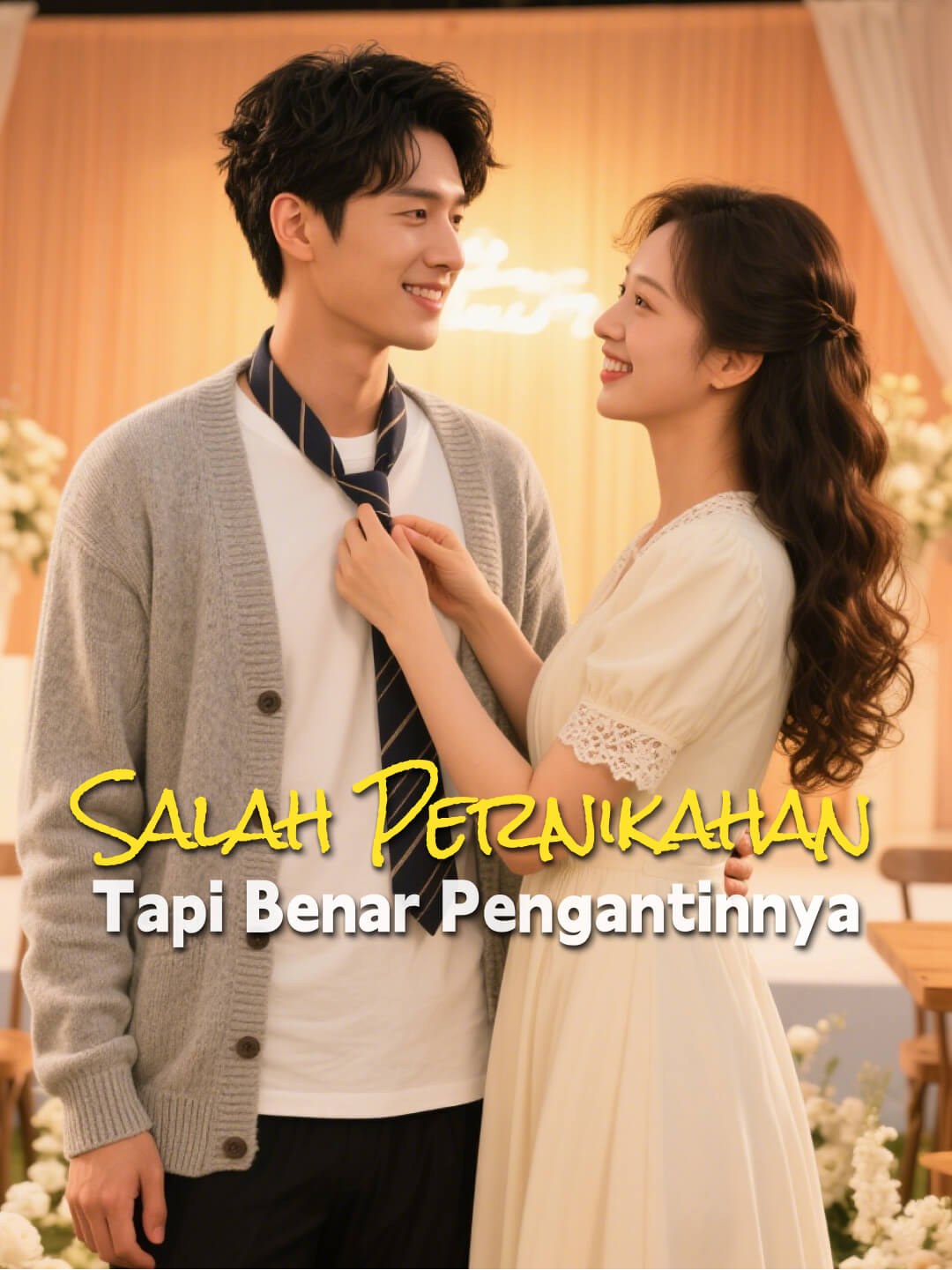 Poster Salah Pernikahan, Tapi Benar Pengantinnya
