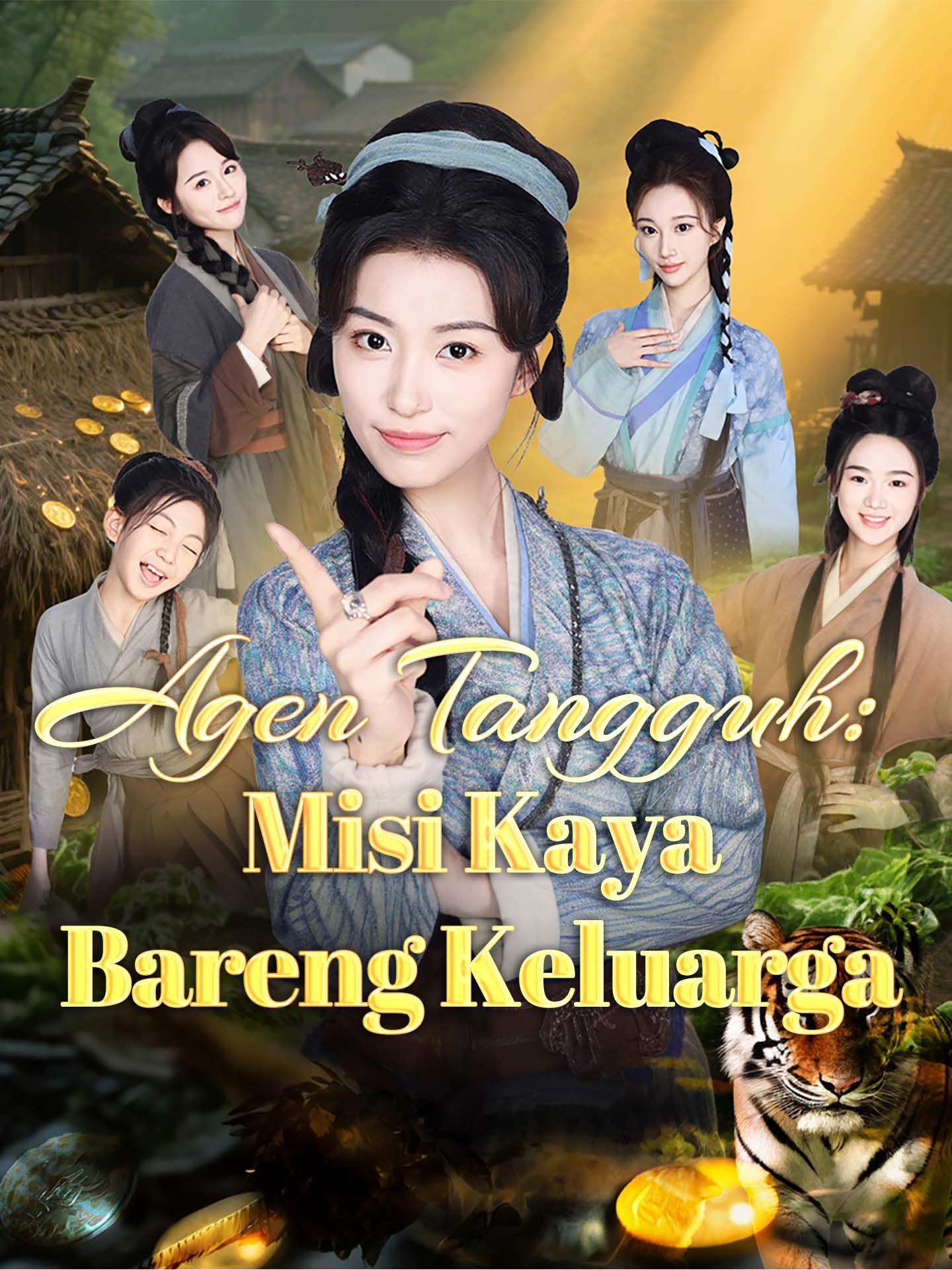 Poster Agen Tangguh: Misi Kaya Bareng Keluarga