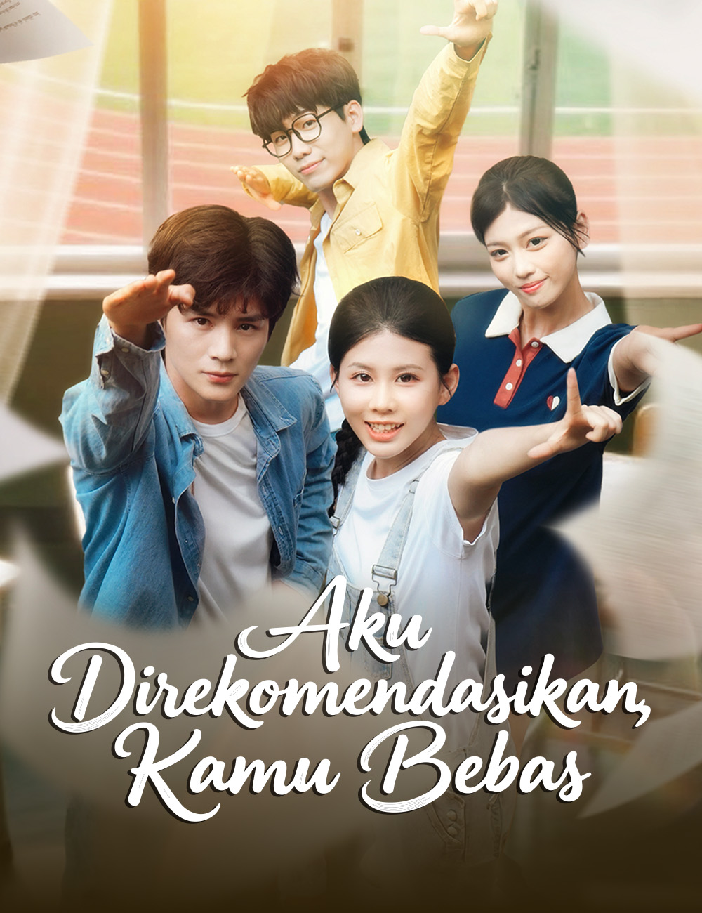 Poster Aku Direkomendasikan, Kamu Bebas