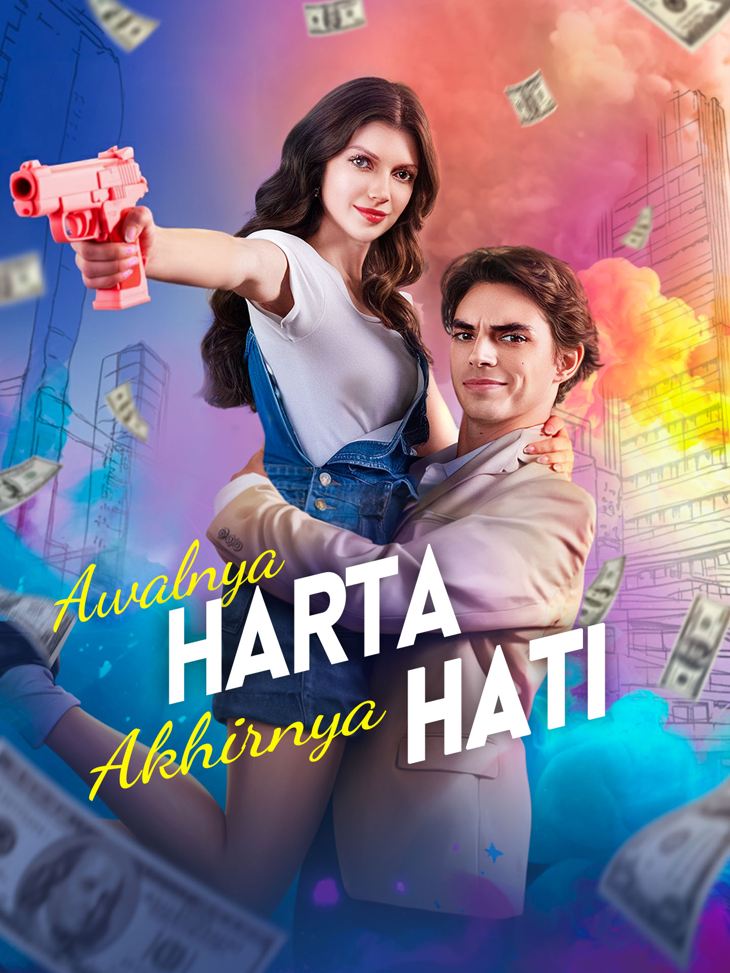 Poster Awalnya Harta, Akhirnya Hati