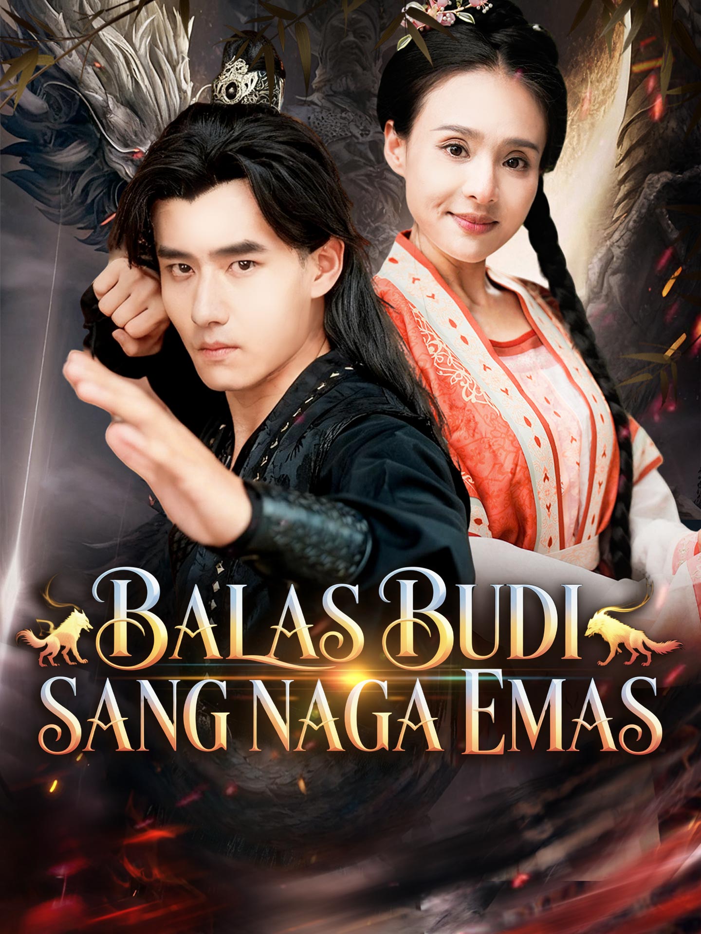 Poster Balas Budi sang Naga Emas