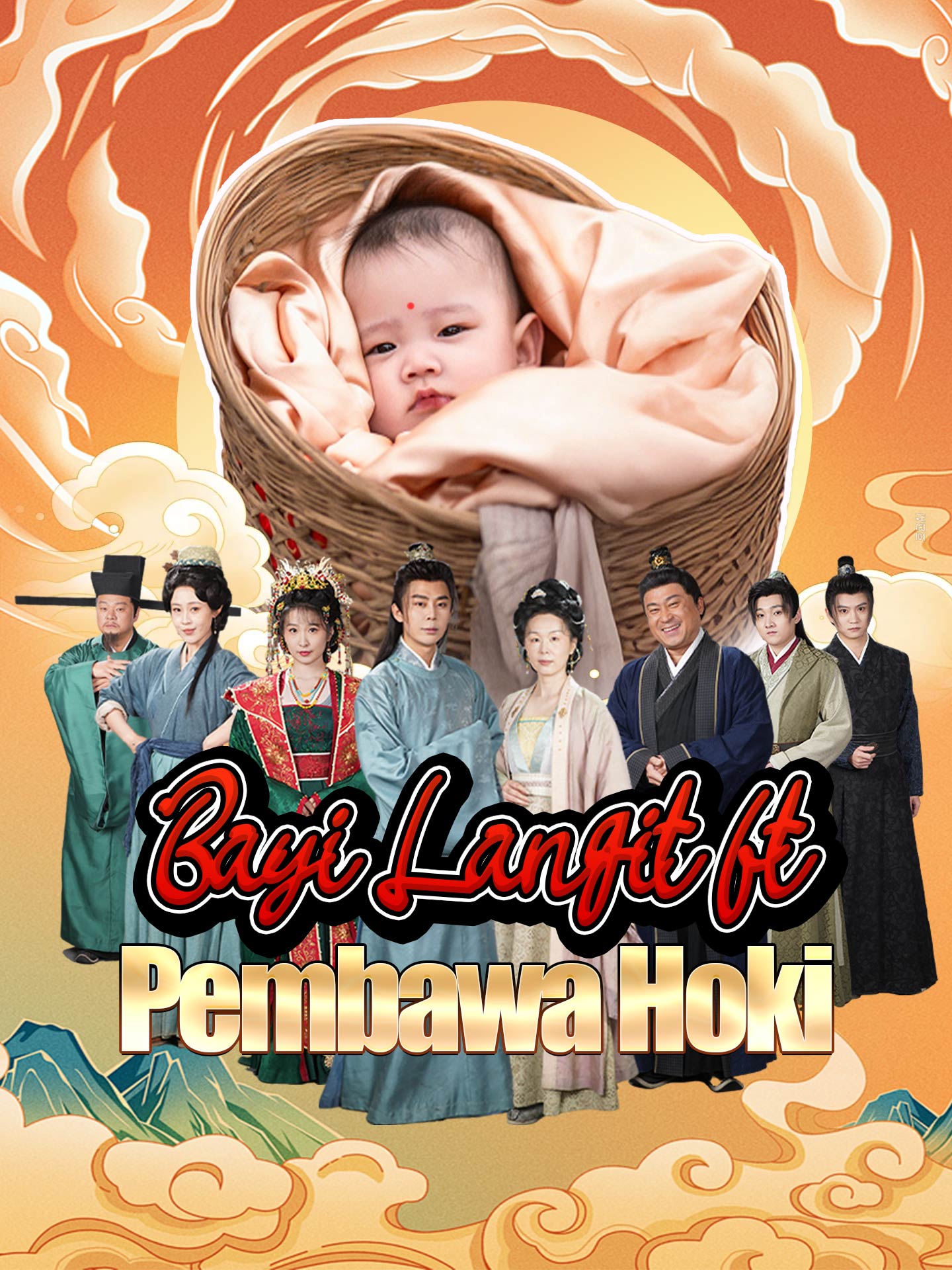 Poster Bayi Langit Pembawa Hoki