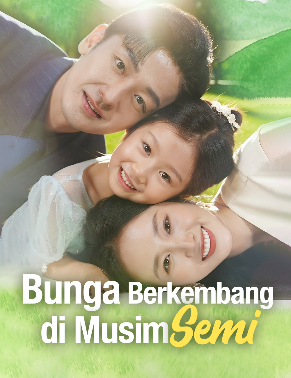 Poster Bunga Berkembang di Musim Semi