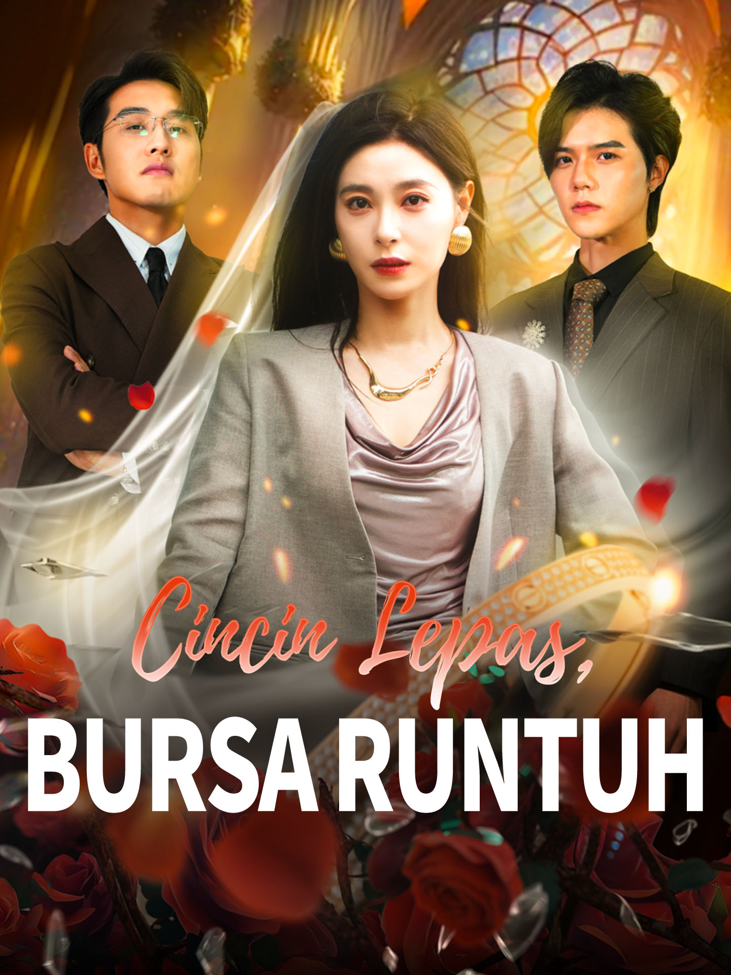Poster Cincin Lepas, Bursa Runtuh