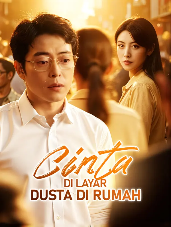 Poster Cinta di Layar, Dusta di Rumah