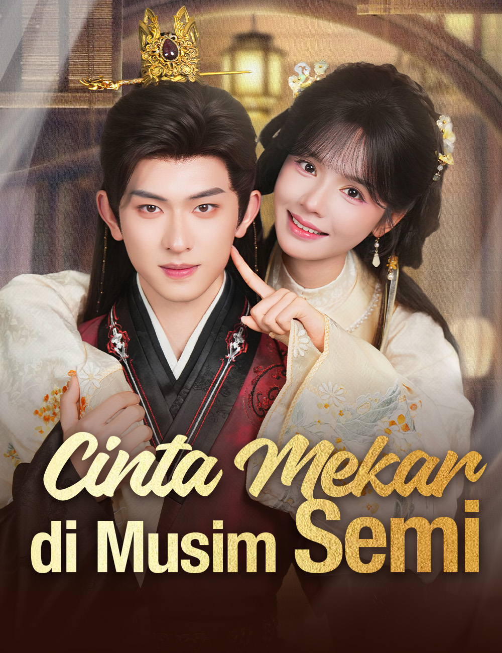 Poster Cinta Mekar di Musim Semi