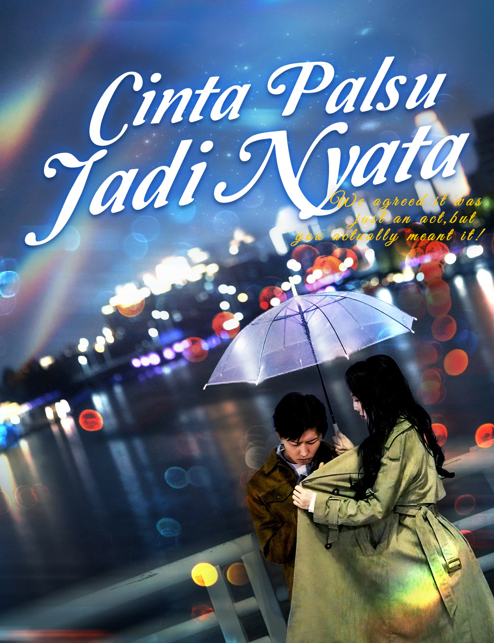 Poster Cinta Palsu Jadi Nyata