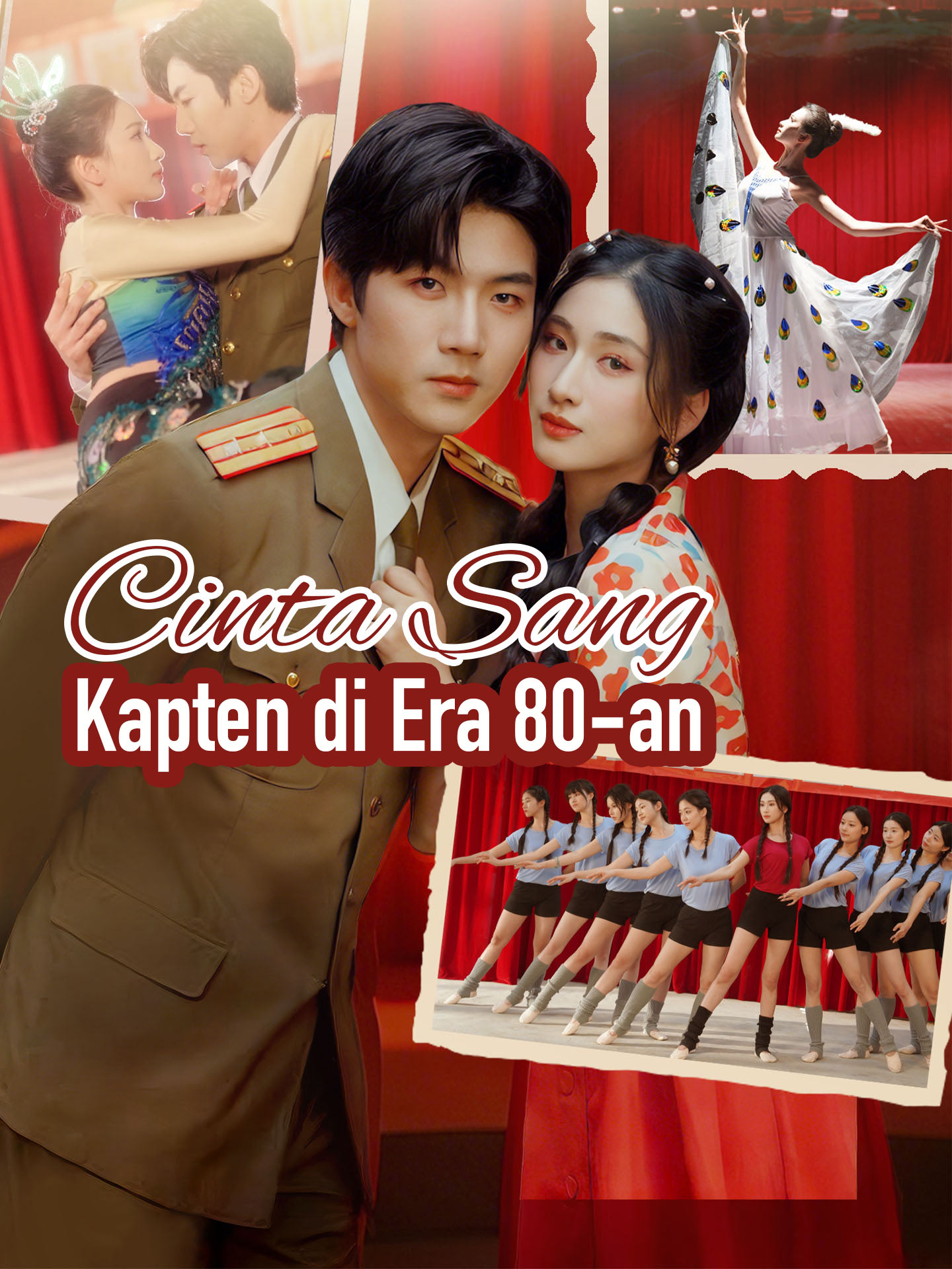 Poster Cinta Sang Kapten di Era 80-an