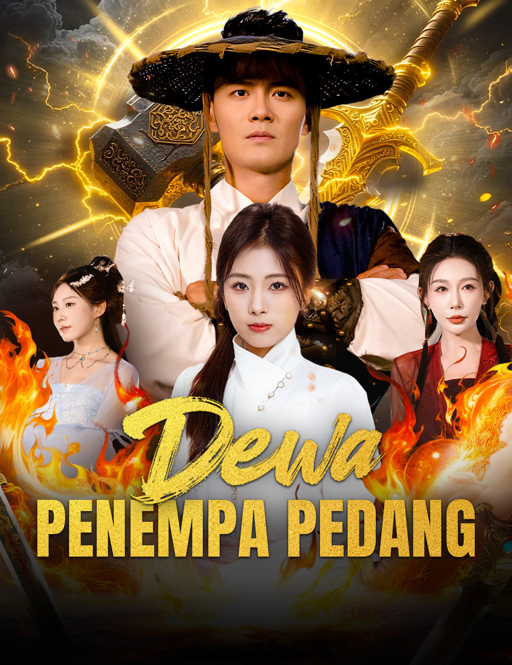 Poster Dewa Penempa Pedang