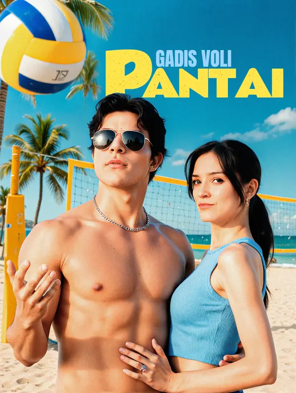 Poster Gadis Voli Pantai